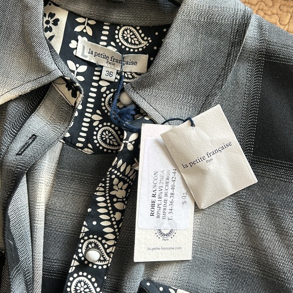 La Petite Francaise Dress Made In Paris Size 36 IS size 4 New - Picture 4 of 8